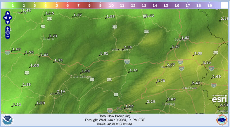 Soaking storm to bring flood risk days after snow